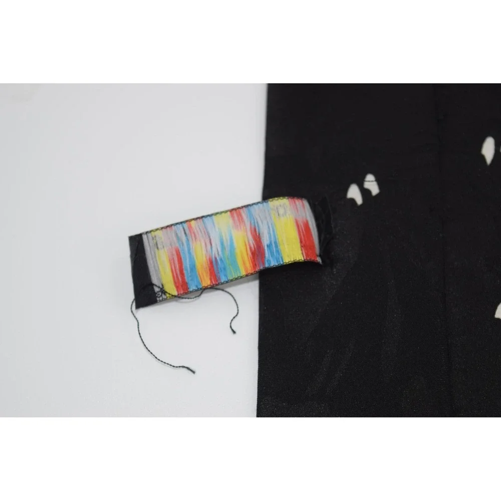 Vintage Looney Tunes Daffy‎ Duck Necktie Black Novelty Cartoon Tie